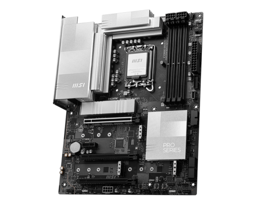 Материнская плата MSI PRO Z890-P WIFI LGA1851 4xDDR5 4xSATA3 RAID 4M.2 HDMI DP ATX