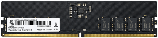 Оперативная память  8GB DDR5 4800MHz NOMAD UDIMM CL40 NMD4800D5U40-8GB Bulk Pack