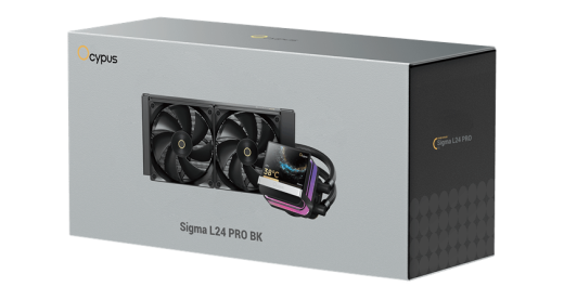 Водяное охлаждение для CPU Ocypus Sigma L24 PRO BK TDP 290W 4-pin Intel/AMD Черный