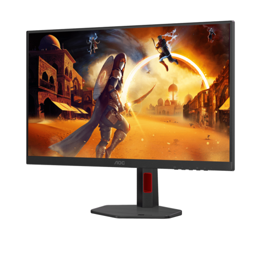 Монитор Игровой 27" AOC Q27G4ZR/01 IPS 2560x1440 240Hz 0.3ms 400cd/m 1000:1 2xHDMI DP 2x2W Черный