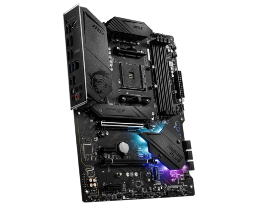 Материнская плата MSI MPG B550 GAMING PLUS AM4 4xDDR4 6xSATA3 RAID 2xM.2 HDMI DP ATX