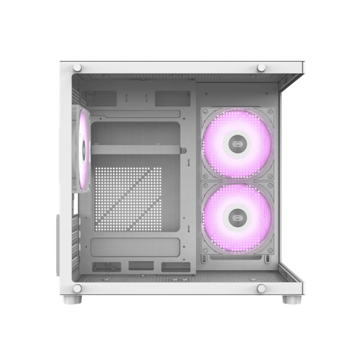 Корпус PCCooler C3T300 3AW WH M-ATX/ITX 1xUSB3.0 1xUSB2.0 1xAudioOut/Mic White