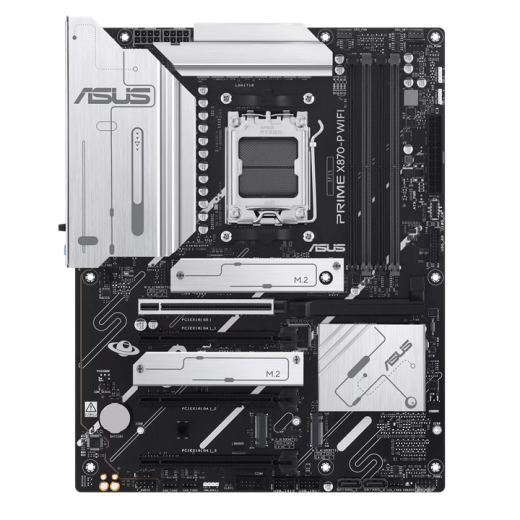 Материнская плата ASUS PRIME X870-P WIFI AM5 4xDDR5 2xSATA3 4xM.2 1xHDMI Wifi 10xUSB  ATX
