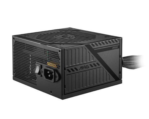 Блок питания MSI  650W, MAG A650BNL, Non Modular, ATX, 80+ BRONZE, КПД >85%, Fan 120mm, Черный