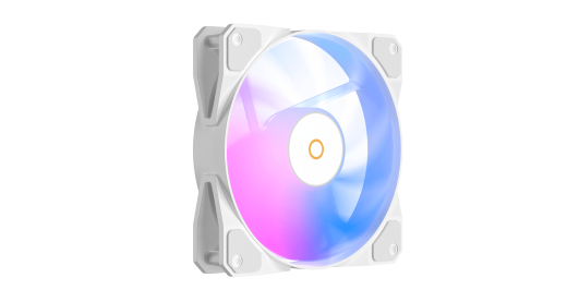 Вентилятор для корпуса Ocypus Beta F12 WH ARGB 1x(120x120x25mm) 1600RPM 56CFM Белый