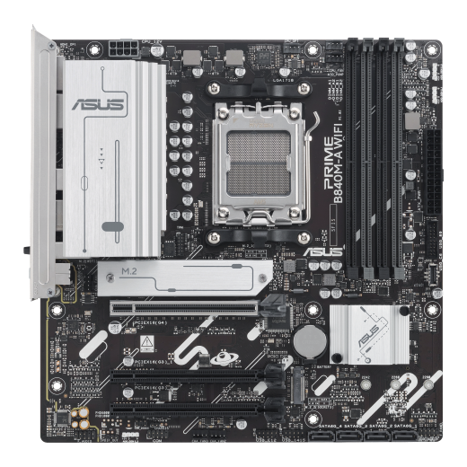 Материнская плата ASUS PRIME B840M-A WIFI AM5 4xDDR5 4xSATA 3xM.2 HDMI 2xDP mATX