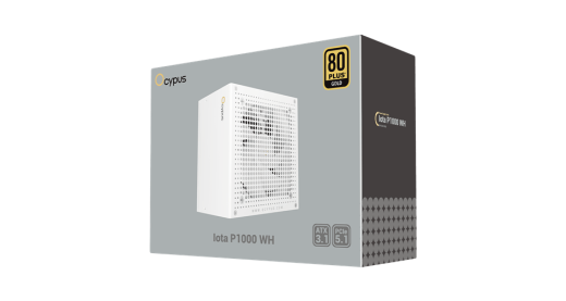 Блок питания Ocypus Iota P1000 WH 1000W Full Modular, 80+GOLD, КПД 91 Белый,Iota-P1000-G1FFWH025X-EU