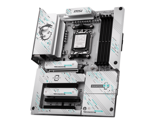 Материнская плата MSI B850 GAMING PLUS WIFI PZ AM5 4xDDR5 4xSATA3 RAID 3xM.2 DP 2xType-C ATX