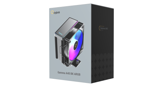 Вентилятор для процессора Ocypus Gamma A40 BK ARGB TDP 200W 1851/1700/1200/115X/AM5/AM4 Черный