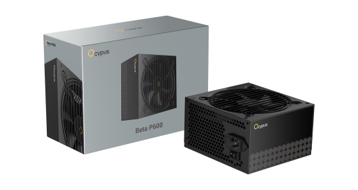 Блок питания Ocypus  600W, Beta P600, Non modular, ATX, КПД 80%, Черный, Beta-P600-N1HDBK024X-EU