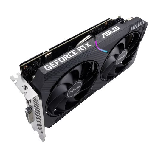 Видеокарта ASUS GeForce RTX 3050 OC GDDR6 8GB 128-bit HDMI 1xDVI 1xHDMI 1xDP DUAL-RTX3050-O8G-V2