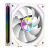 Вентилятор для корпуса PCCooler F3 X120 ARGB WH 1x(120x120x25mm) 800-1800 RPM 54CFM White