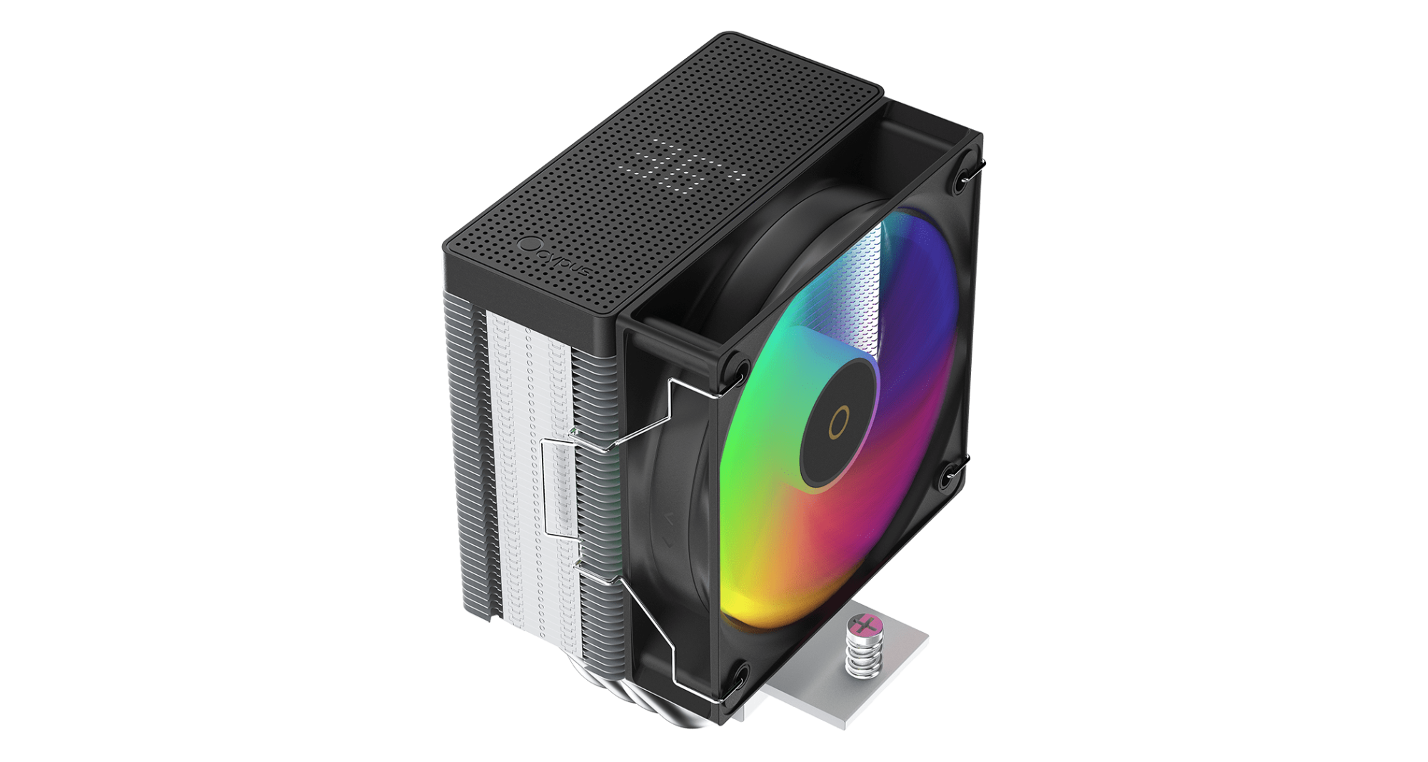 Вентилятор для процессора Ocypus Gamma A40 BK ARGB Digital 200W 1851/1700/1200/115X/AM5/AM4 Черный