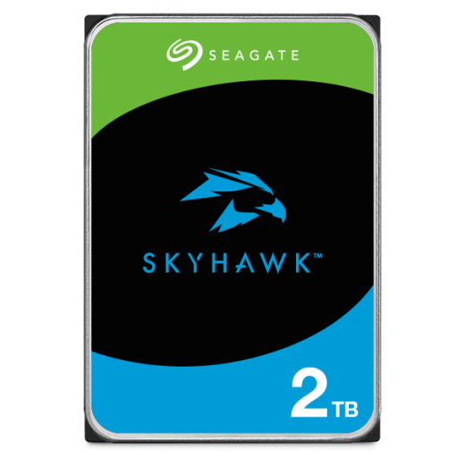 Жесткий диск для видеонаблюдения  2Tb Seagate SkyHawk SATA3 3.5" 256Mb ST2000VX017