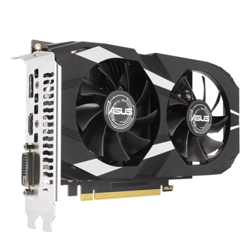 Видеокарта ASUS GeForce RTX 3050 OC GDDR6 6GB 96-bit DVI HDMI DP DUAL-RTX3050-O6G