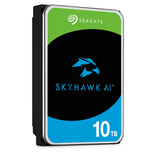 Жесткий диск для видеонаблюдения 10Tb Seagate SkyHawk AI 256Mb SATA3 3.5" ST10000VE001