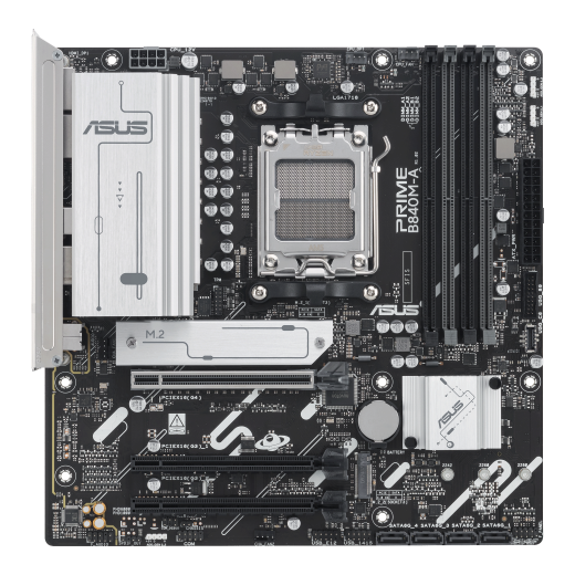 Материнская плата ASUS PRIME B840M-A-CSM AM5 4xDDR5 4xSATA 3xM.2 HDMI 2xDP mATX