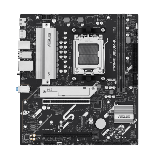 Материнская плата ASUS PRIME B850M-K AM5 2xDDR5 4xSATA3 RAID 2xM.2 HDMI DP mATX