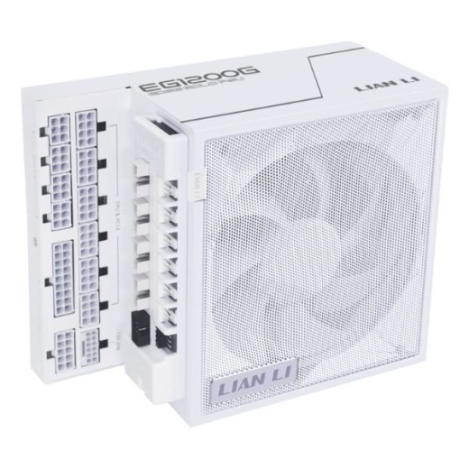 Блок питания Lian Li 1000W, EG1000G, Full Modular, 80+ GOLD, КПД 91.2%, Белый, G9P.EG1000G.WH00.EU