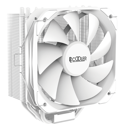 Вентилятор для процессора PCCooler PALADIN 400 WH, TDP 235W 4-pin 1700/1200/20xx/115x/AM5/AM4 Белый