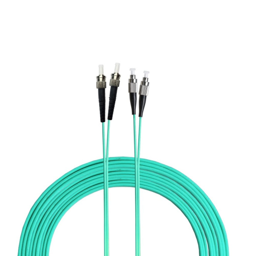 Патчкорд FC/UPC-ST/UPC   2мм MM 50/125 OM3 Duplex - 1 м