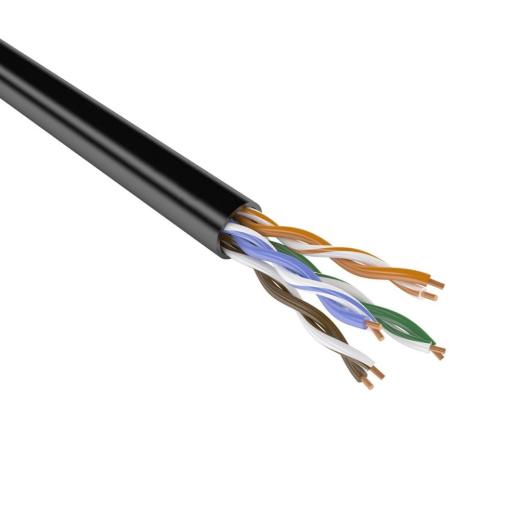 Кабель сетевой COMTEQ UTP cat 5e. 4*2*0,50mm ПВП 305м/упак для внеш прокл