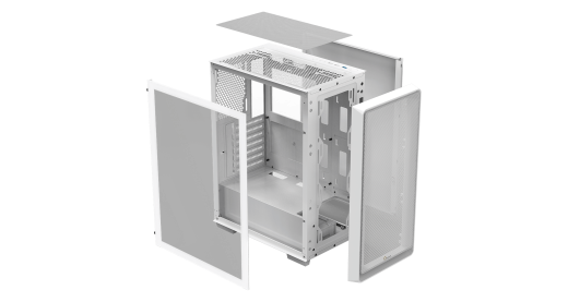 Корпус Ocypus Gamma C60 WH ATX/mATX/ITX 3xUSB Белый Gamma-C60-WHG000XX-GL