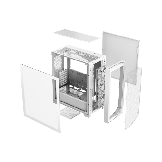 Корпус PCCooler C3D510 WH EATX/ATX/mATX/ITX USB3.0, 2xUSB2.0 White
