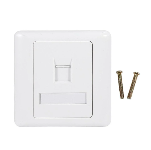 Лицевая панель телекоммуникационная под 1 модуль OK-M-1