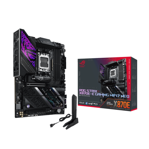 Материнская плата ASUS ROG STRIX X870E-E GAMING WIFI7 NEO AM5 X870E 4xDDR5 4xSATA RAID 5xM.2 1xHDMI