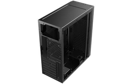 Корпус AOC CB114B ATX/M-ATX/ITX 2xUSB2.0 1xUSB3.0 1xAudio 1xMic Черный AOC-CB114-BEV1B-G