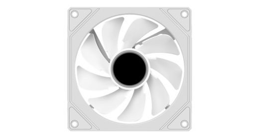 Вентилятор для корпуса Ocypus Gamma F12 WH ARGB REVERSE BLADE 1x(120x120x25mm) 800-1600RPM Белый