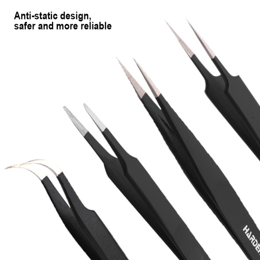 Пинцет прямой антистатический Арт.660211