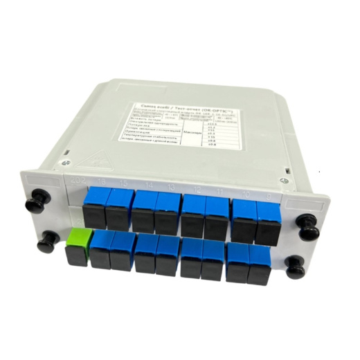 Оптический сплиттерный модуль OK-LGX-1-16-SC/UPC