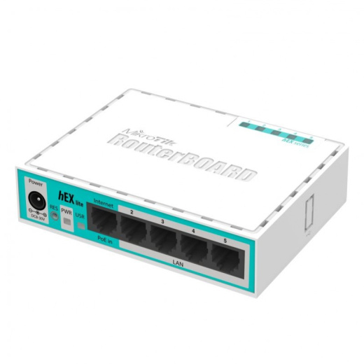 MikroTik Маршрутизатор hEX lite RB750r2