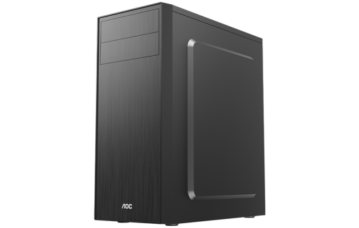 Корпус AOC CB114B ATX/M-ATX/ITX 2xUSB2.0 1xUSB3.0 1xAudio 1xMic Черный AOC-CB114-BEV1B-G