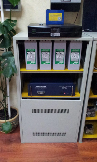 Шкаф аккумуляторный ША-16 серый