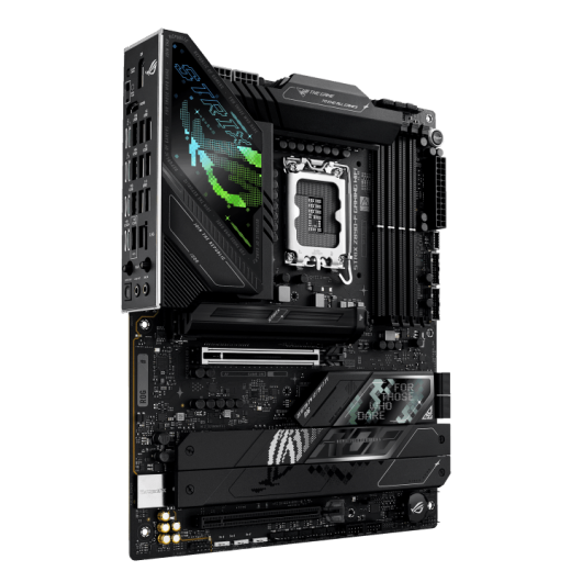 Материнская плата ASUS ROG STRIX Z890-F GAMING WIFI, LGA1851 Z890 4xDDR5 4xSATA3 5xM.2 HDMI DP ATX