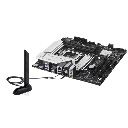 Материнская плата ASUS PRIME B760M-A WIFI II, LGA1700 4xDDR5 4xSATA3 2xM.2 RAID 1xHDMI 1xDP mATX