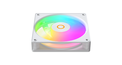 Вентилятор для корпуса Ocypus Gamma F12 Elite WH ARGB REVERSE BLADE 1x(120x120x25mm) Белый