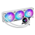 Водяное охлаждение CPU Asus ROG STRIX LC III 360 ARGB 120mm Liquid CPU Cooler, 3 x12cm, ARGB, White