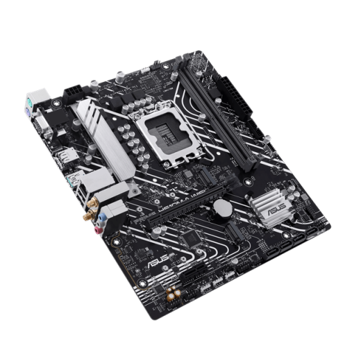 Материнская плата ASUS PRIME H610M-A WIFI, LGA1700 2xDDR5 4xSATA3 2xM.2 D-Sub HDMI DP mATX