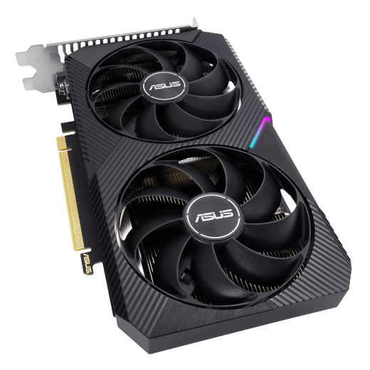 Видеокарта ASUS GeForce RTX 3050 OC GDDR6 8GB 128-bit HDMI 1xDVI 1xHDMI 1xDP DUAL-RTX3050-O8G-V2