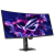 Монитор 34" ASUS ROG Strix XG34WCDG QD-OLED 3440x1440 175Hz 0.03ms 250cd/m 2xHDMI 1xDP 1xUSB-C