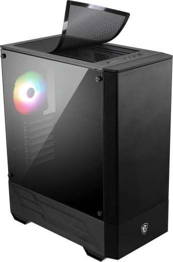Компьютерный корпус MSI MAG FORGE 112R ATX/mATX/ITX 2 x USB 3.2 Gen1, ARGB