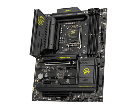Материнская плата MSI MAG B860 TOMAHAWK WIFI LGA1851 4xDDR5 4xSATA3 RAID 3xM.2 HDMI DP 2xType-C ATX
