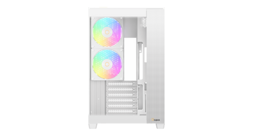 Корпус Ocypus Delta C74 WH ARGB ATX/MATX/ITX, USB3.0x2, Type C, Белый, Delta-C74-WHD200XX-GL