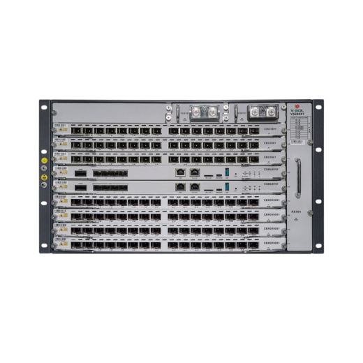 VSOL V5600X7 — Модульный OLT-коммутатор (Шасси 19", 6U, 7 слотов, GPON / XG(S)-PON / Combo PON)