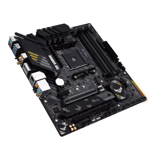 Материнская плата ASUS TUF GAMING B550M-PLUS WIFI II AM4 4xDDR4 4xSATA3 RAID 2xM.2 HDMI DP mATX