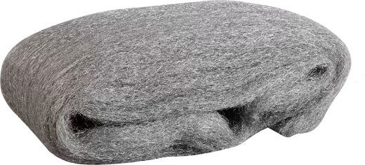 Стальная вата из нержавеющей стали, 150 г, мелкая, номер 000 kwb by Einhell (89600)